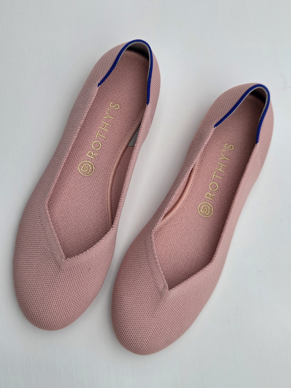 Rothy's 'The Flat' in Coral Pink Size-11